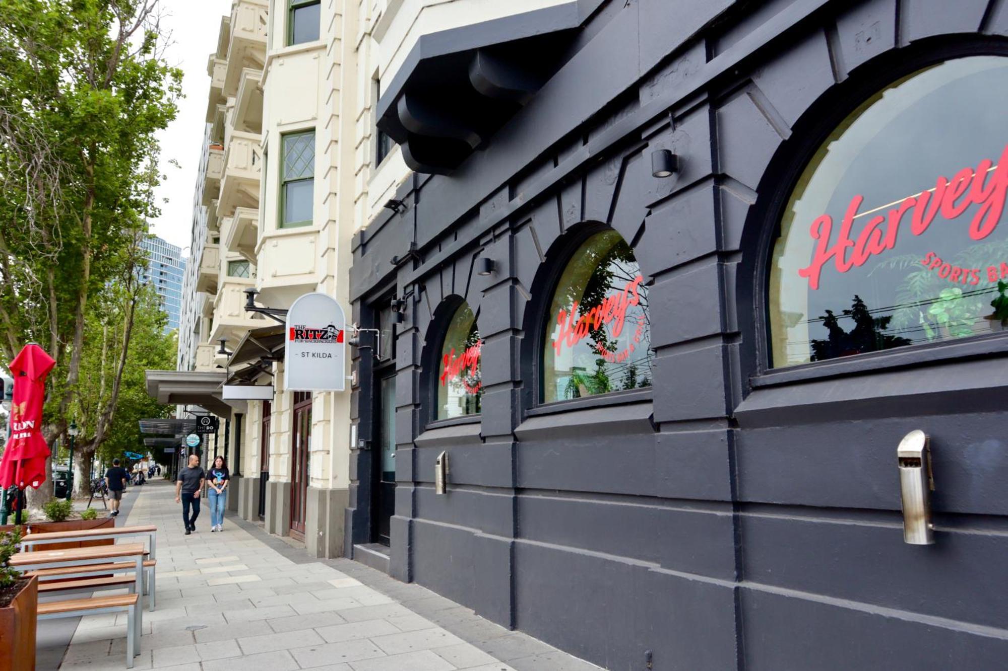 Hostel Ritz For Backpackers Melbourne City Exterior foto